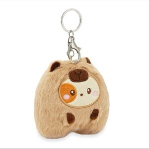 Capybara Puppiroll Miniz Standing Plush Keychain